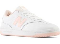 Sneaker NEW BALANCE "BB80" Gr. 41, rosa (weiß, rosa) Schuhe Sneaker von New Balance