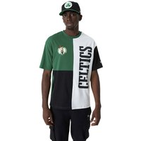 New Era - NBA T-Shirt - Boston Celtics - Cut & Sew Tee - S bis M - für Männer - Größe M - multicolor von New Era - NBA