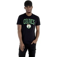 New Era - NBA T-Shirt - Boston Celtics - S - für Männer - Größe S - schwarz von New Era - NBA