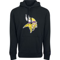 New Era - NFL Kapuzenpullover - Minnesota Vikings - S bis M - für Männer - Größe S - schwarz von New Era - NFL