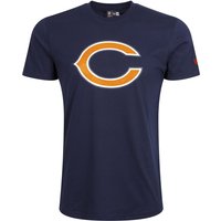 New Era - NFL T-Shirt - Chicago Bears - S bis M - für Männer - Größe S - schwarz von New Era - NFL