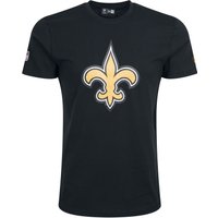 New Era - NFL T-Shirt - New Orleans Saints - S bis 3XL - für Männer - Größe S - schwarz von New Era - NFL