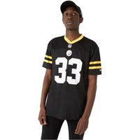 New Era - NFL T-Shirt - Pittsburgh Steelers Oversized Tee - S bis XXL - für Männer - Größe S - schwarz von New Era - NFL