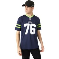 New Era - NFL T-Shirt - Seattle Seahawks Oversized Tee - S bis M - für Männer - Größe S - dunkelblau von New Era - NFL