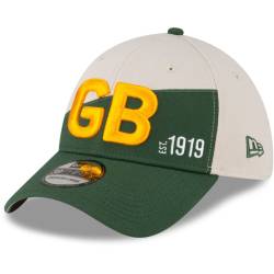 New Era 39Thirty Cap - SIDELINE HISTORIC Green Bay Packers von New Era