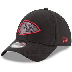 New Era 39Thirty Diamond Cap - Kansas City Chiefs schwarz von New Era