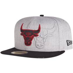 New Era 59Fifty Cap - SCREENING NBA Chicago Bulls grau von New Era