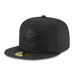 New Era 59Fifty Kinder Cap - BLACK Green Bay Packers von New Era