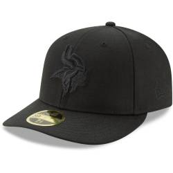 New Era 59Fifty LOW PROFILE Cap - Minnesota Vikings schwarz von New Era