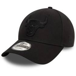 New Era 9Forty Strapback Cap - Chicago Bulls schwarz von New Era