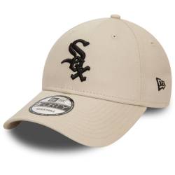 New Era 9Forty Strapback Cap - Chicago White Sox stone beige von New Era