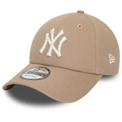 New Era 9Forty Strapback Cap - New York Yankees ash Brown von New Era