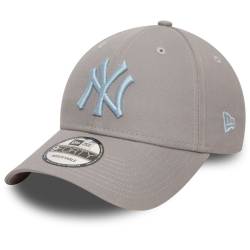 New Era 9Forty Strapback Cap - New York Yankees grau / sky von New Era