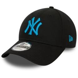 New Era 9Forty Strapback Cap - New York Yankees schwarz sky von New Era