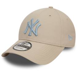 New Era 9Forty Strapback Cap - New York Yankees stone / sky von New Era