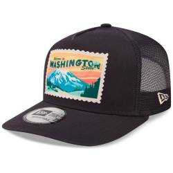 New Era A-Frame Trucker Cap - POSTCARD Washington von New Era