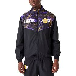 New Era All Over Panel Los Angeles Lakers Trainingsjacke schwarz L von New Era