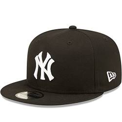 New Era Cap MLB 9FIFTY Herren Basecap Snapback Cap (Yankees-schwarz, S/M) von New Era