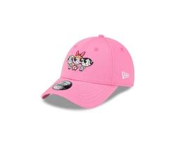 New Era Comic 9Forty Kinder Powerpuff Girls Kappe geboegner Schirm pink verstellbar - Youth von New Era