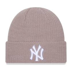 New Era Damen Wintermütze Beanie New York Yankees ash brown von New Era