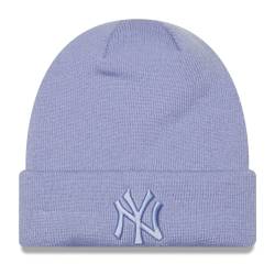 New Era Damen Wintermütze Beanie - New York Yankees lavendel von New Era