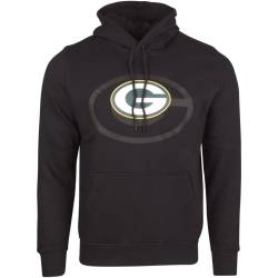 New Era Fleece Hoody - NFL Green Bay Packers 2.0 schwarz von New Era