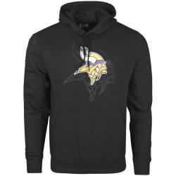 New Era Fleece Hoody - NFL Minnesota Vikings 2.0 schwarz von New Era