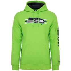 New Era Fleece Hoody - NFL SIDELINE Seattle Seahawks lime von New Era