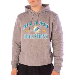 New Era Hoodie - NFL MBA MLB - Kapuzenpullover - Football Basketball Baseball - Limited Edition (Miami Dolphins Light/Grey, XXL, xx_l) von New Era