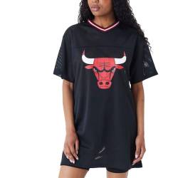 New Era Ladies Oversized Chicago Bulls Mesh Shirt - XS von New Era