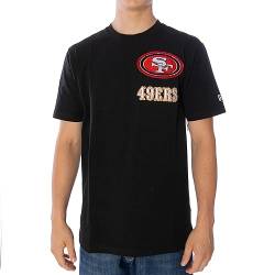 New Era Logoselect San Francisco 49ers T-Shirt Herren Shirt schwarz, M von New Era