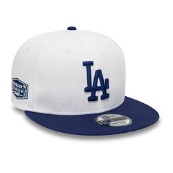 New Era Los Angeles Dodgers MLB White Crown Patches White 9Fifty Snapback Cap - S-M (6 3/8-7 1/4) von New Era