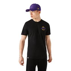 New Era Los Angeles Lakers NBA T-Shirt Basketball Trikot Fanshirt schwarz - XL von New Era