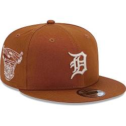 New Era - MLB Detroit Tigers Side Patch 9Fifty Snapback Cap Farbe Beige, Größe M-L von New Era