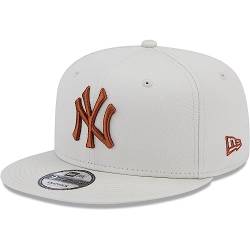New Era - MLB New York Yankees League Essential 9Fifty Snapback Cap Farbe Beige, Größe S-M von New Era