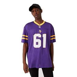 New Era Minnesota Vikings T-Shirt NFL Jersey American Football Fanshirt Lila - XL von New Era