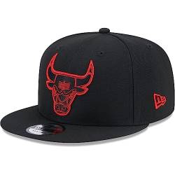 New Era - NBA Chicago Bulls Repreve 9Fifty Snapback Cap Farbe Schwarz, Größe S-M von New Era