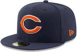 New Era NFL 59FIFTY Team Color Authentic Collection Fitted On Field Game Cap Hat, Chicago Bears, 57 EU von New Era