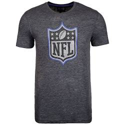 New Era NFL Logo T-Shirt Grey Football Unisex Size Outline Men Kids Women - XS von New Era