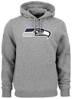 New Era - NFL Seattle Seahawks Team Logo Hoodie, Grau, 4XL von New Era