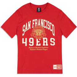 New Era NFL Shirt - LETTERMAN San Francisco 49ers von New Era