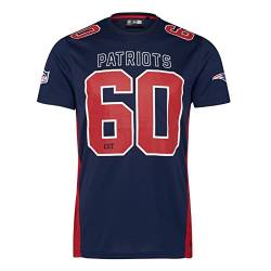 New Era New England Patriots NFL Established Number Mesh Tee Blue T-Shirt - 3XL von New Era