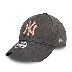 New Era New York Yankees MLB Cap 9Forty Damen verstellbar grau rosa - One-Size von New Era