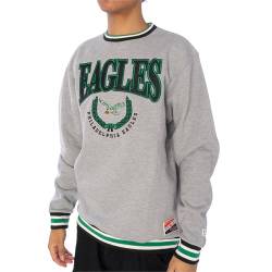 New Era Philadelphia Eagles Sweatpulli Herren Sweater Grey, XXL von New Era