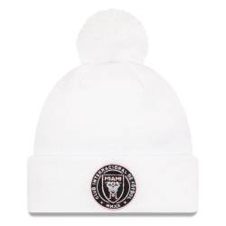 New Era Winter Mütze Beanie - MLS Inter Miami weiß von New Era