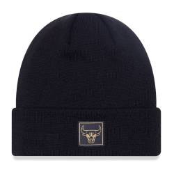 New Era Wintermütze Beanie - METALLIC BADGE Chicago Bulls von New Era