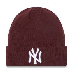 New Era Wintermütze CUFF Beanie - New York Yankees maroon von New Era