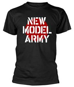 New Model Army 'Logo' (Black) T-Shirt (medium) von New Model Army