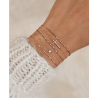 DIAMOND ARMBAND 14K Roségold von New One