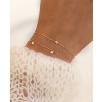 DIAMOND Armband 10K Gold von New One